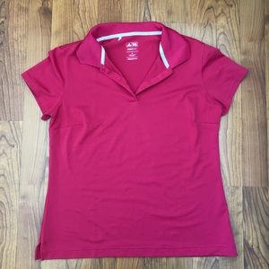 Adidas Pink Women’s Golf Polo Size M